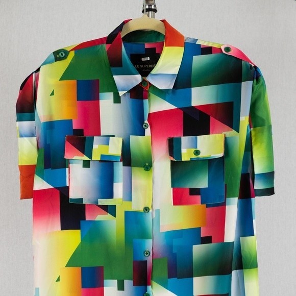 Le Superbe Floyd Prism Midi dress size 6 - Picture 5 of 12